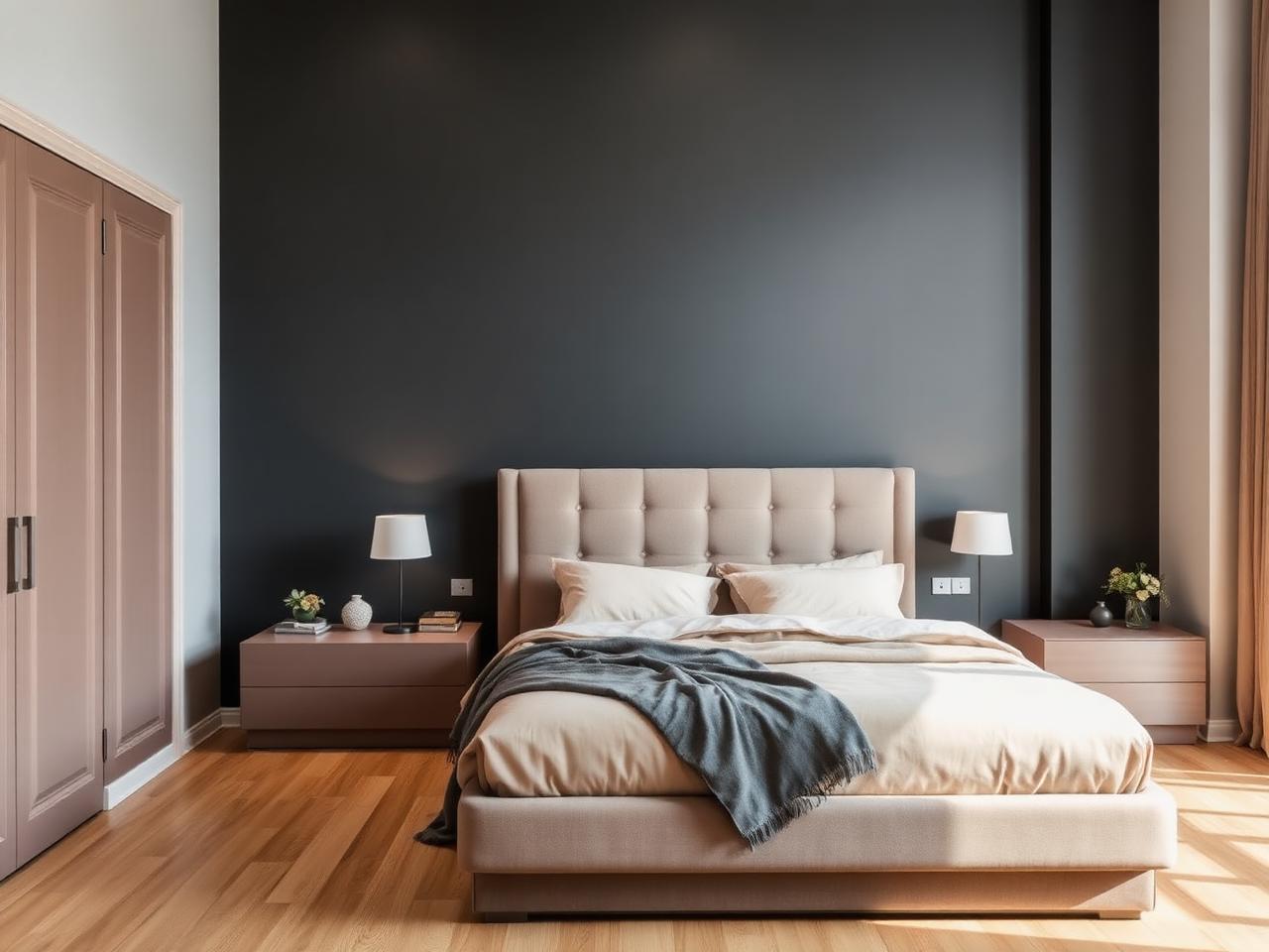 Chambre rénovée
