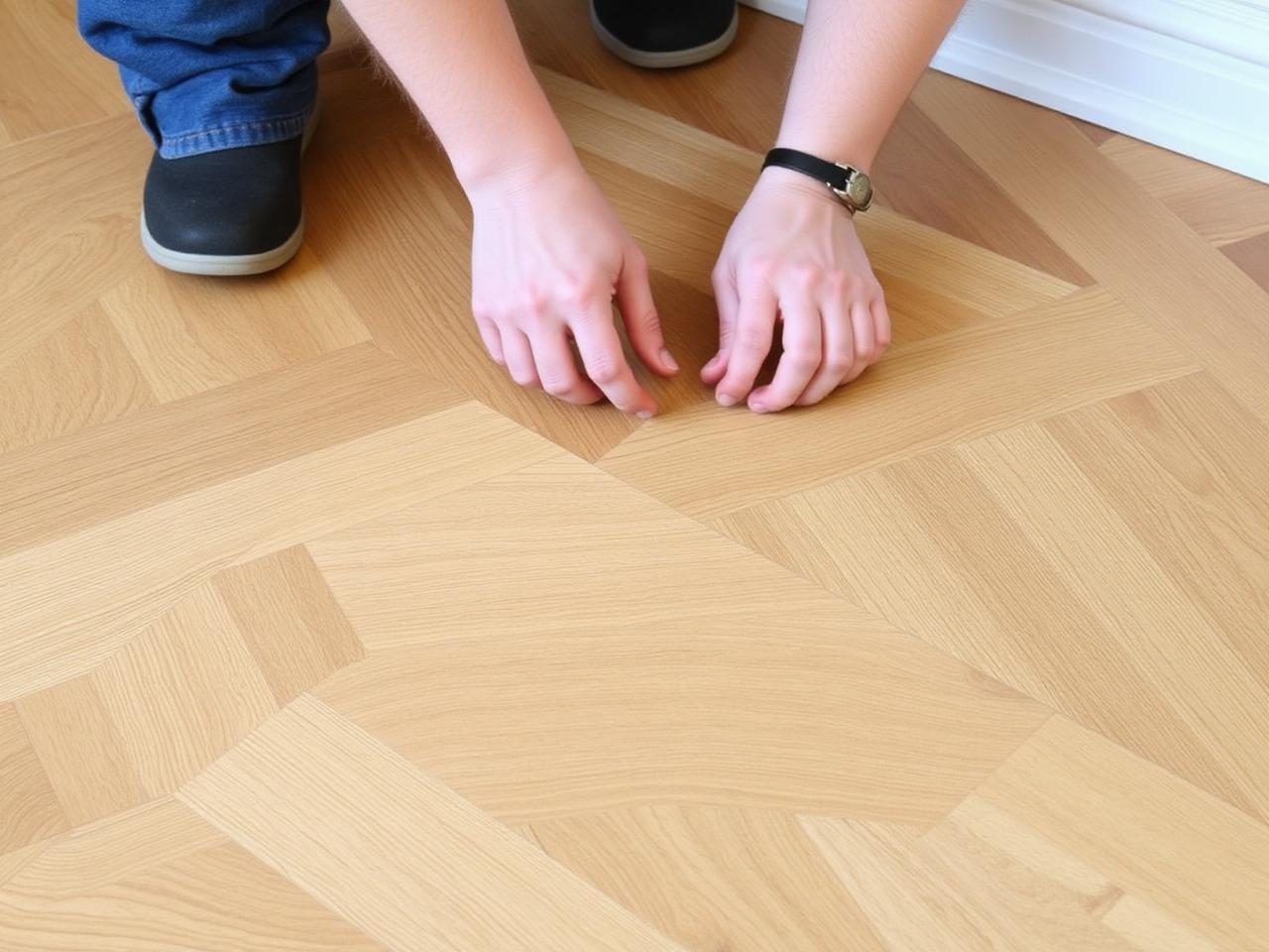 Pose de parquet